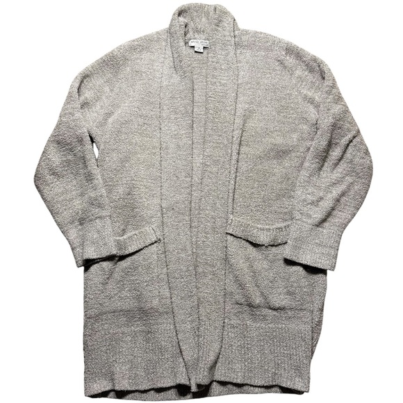 Barefoot Dreamy Cozychic lite gray open cardigan sweater medium - Picture 1 of 4